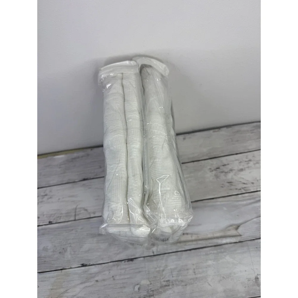 Linea Casa by Sferra King Sham Set of 2 White 100% Cotton Matelasse Portugal